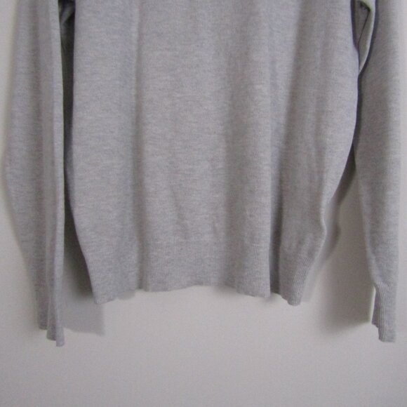 J Crew Men's Thermal Top Gray Medium Minimalist Capsule Wardrobe Preppy Casual - Picture 4 of 10